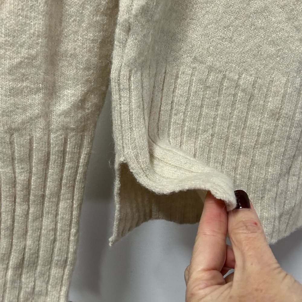 Madewell Women's Inland Turtleneck Sweater in Coziest Yarn Sz XS - Picture 7 of 7